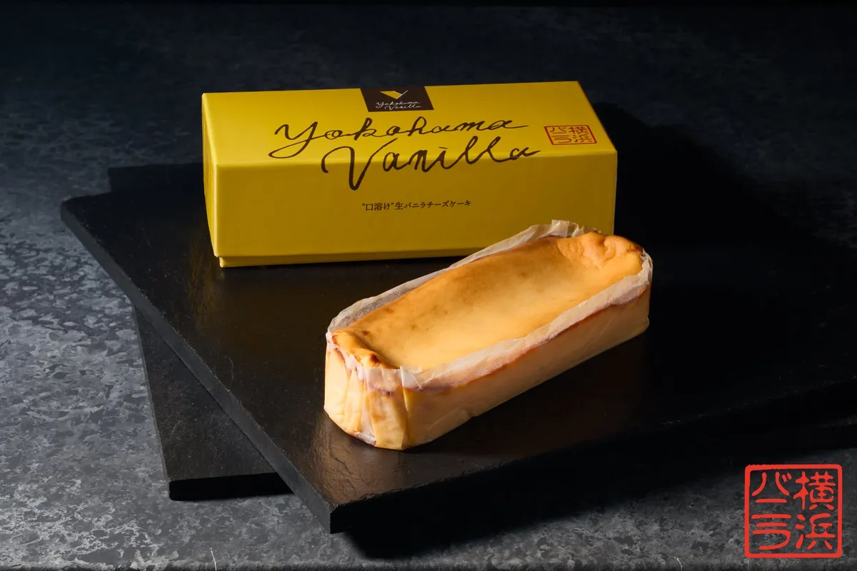 生バニラチーズケーキのパッケージ