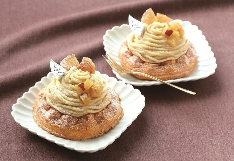さつまいもの甘みが広がるシフォンモンブラン