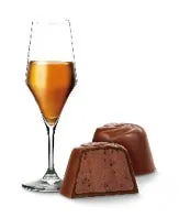ブランデーとチョコレートのイメージ