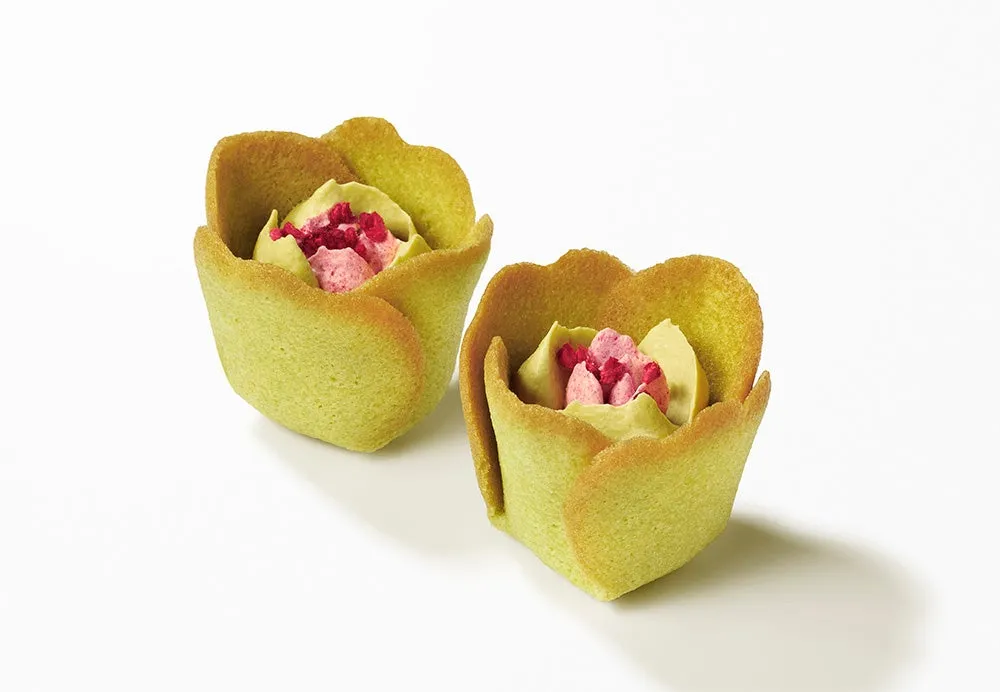 2つのチューリップローズ ピスタチオベリー