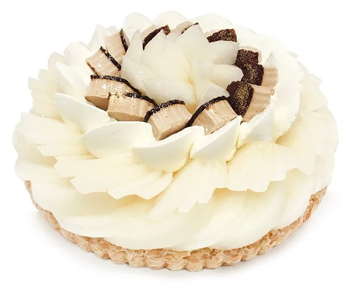 チョコと梨のケーキ